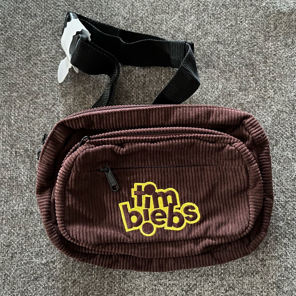 Timbiebs fanny pack. Brand new, never used